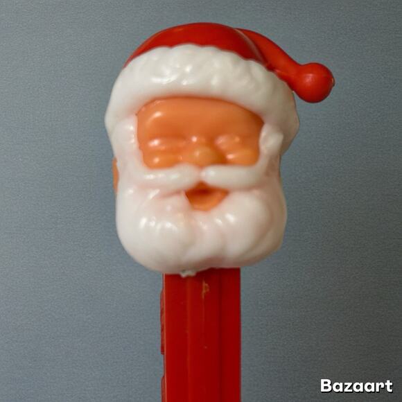 Pez Vintage Santa Claus No Eyes Jolly Made In Yugoslavia With Feet - Picture 2 of 7